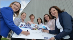 Local companies working towards gender balance in STEM careers